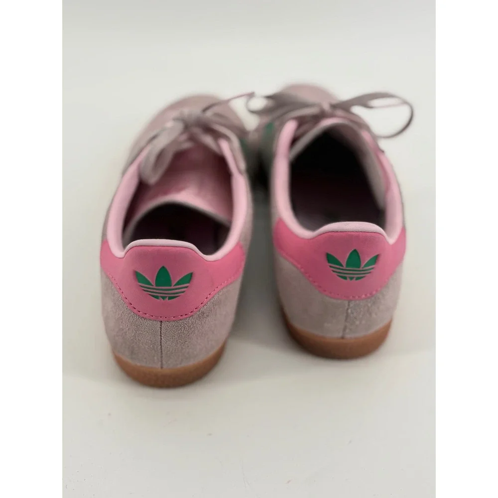 Adidas Sneakers Girls 3 Purple Gazelle IG0669 Green Pink Gum Sole Suede‎ Retro